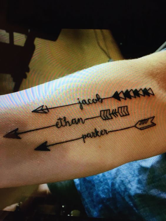 15 Arrow Tattoos That Are A Bullseye