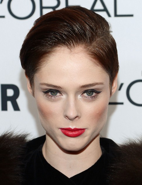 2014 Coco Rocha Hairstyles: Easy Pixie Haircut