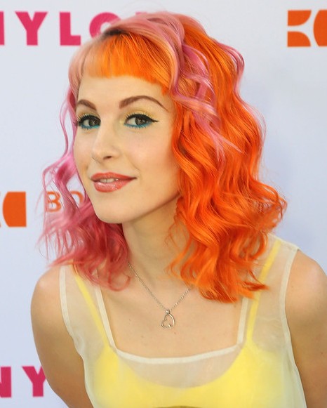 2014 Hayley Williams Medium Hairstyles