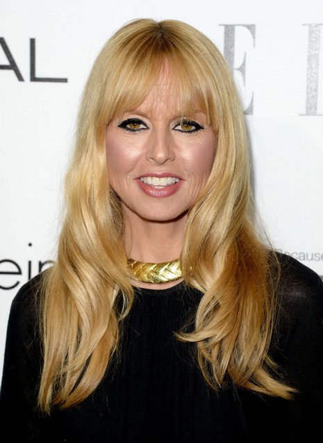 2014 Rachel Zoe Hairstyles: Long Hair with Short Bangs