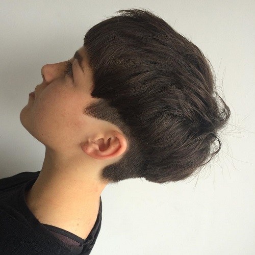 Boyish Bowl Hair