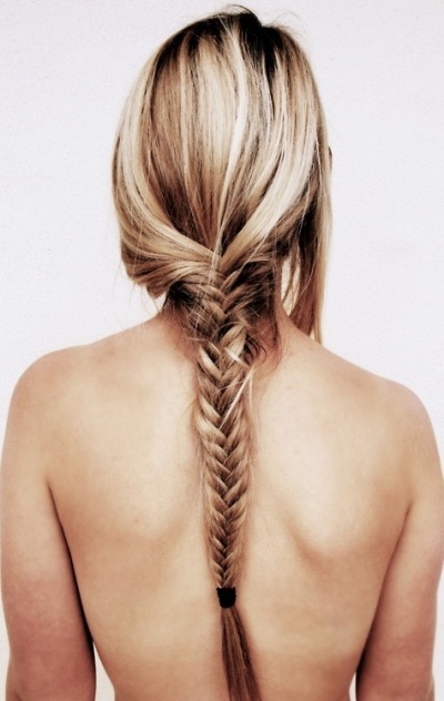 Fishbone Braid Hairstyle