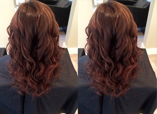 Chestnut Brown Curls