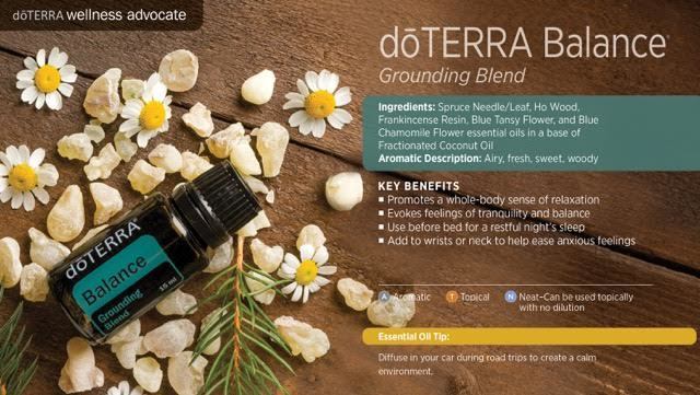 doTERRA Balance blend