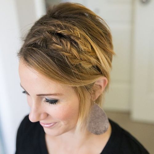 Double Braids for Short pixie cut