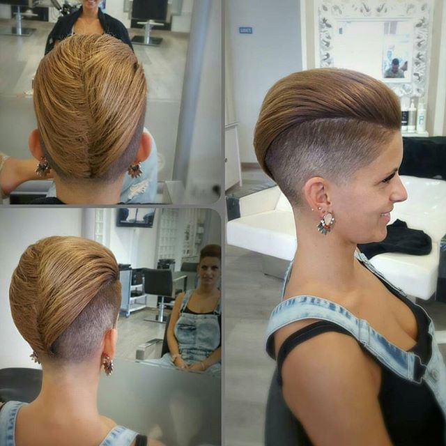 formal short pixie haircut