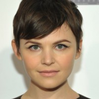 Chic Short Pixie Haircut with Bangs for Girls - Ginnifer Goodwin Haircut