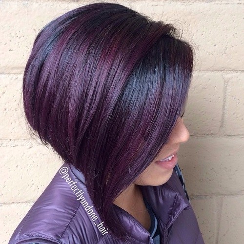 Mahogany Stacked Bob