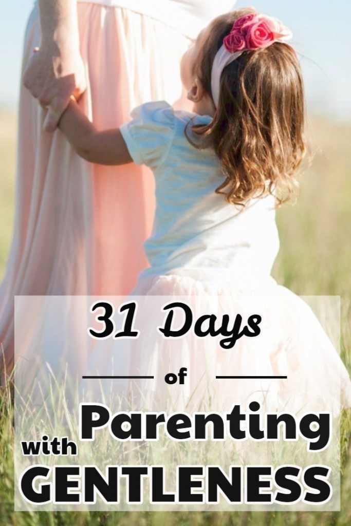 parenting with gentleness - a series for Christian parents at Imperfect Homemaker