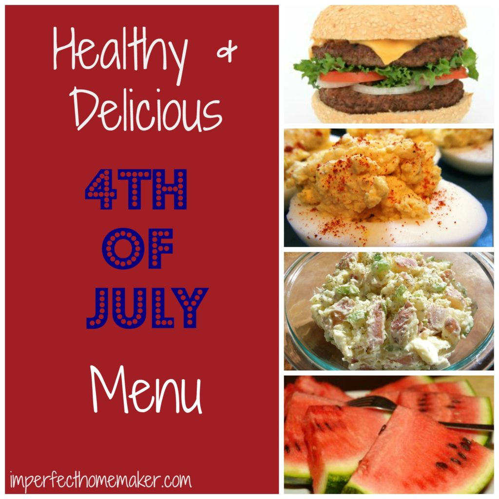 Healthy July 4th Menu