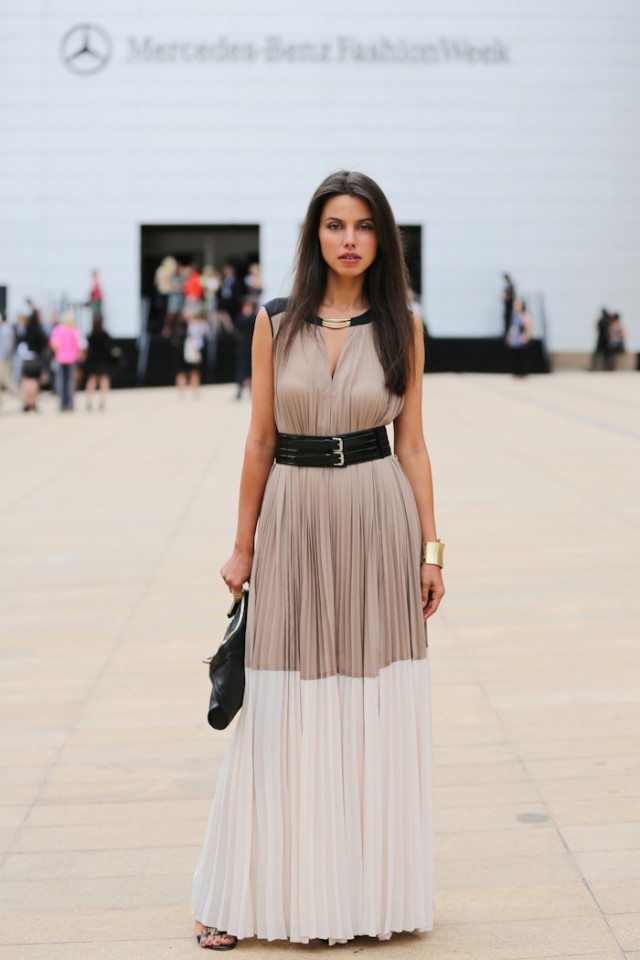 Pleated Dress