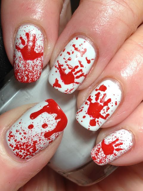 red-and-white-nails via