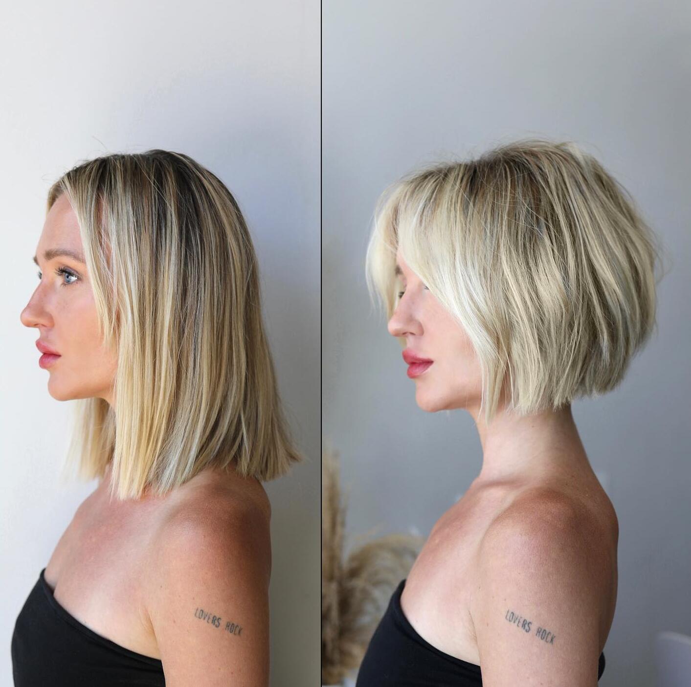 short bob haircut 2024