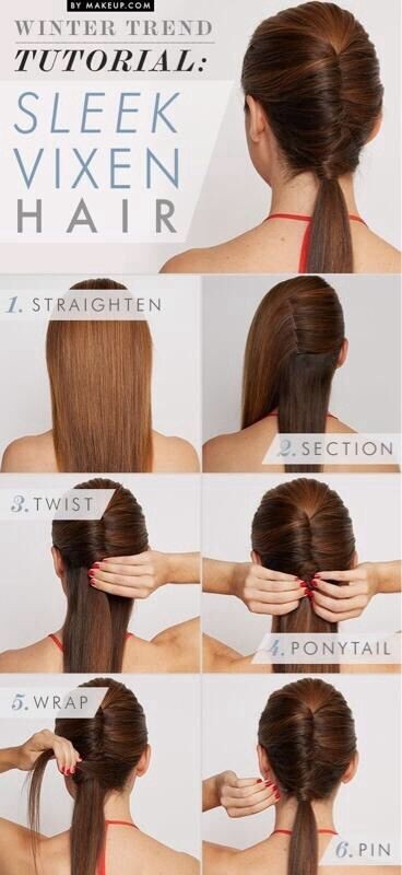 Sleek Vixen Hair Tutorial