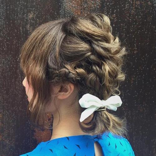 Sophisticated Braid for Short Hair