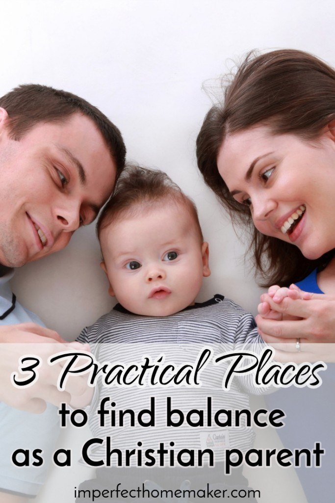 3 Practical Places to Find Balance as a Christian Parent