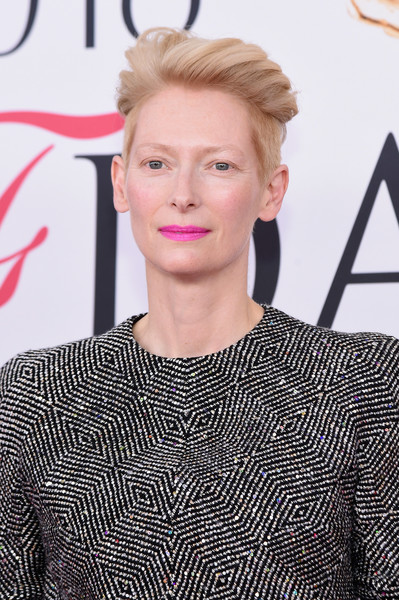 Tilda Swinton Wind-blown Haircut via stylebistro