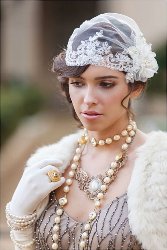 Wedding Hairstyle with Veil