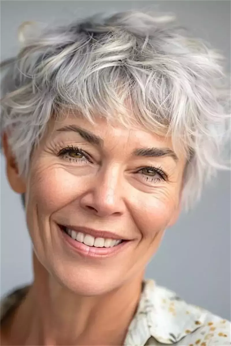 Best Short Haircuts for Women Over 60