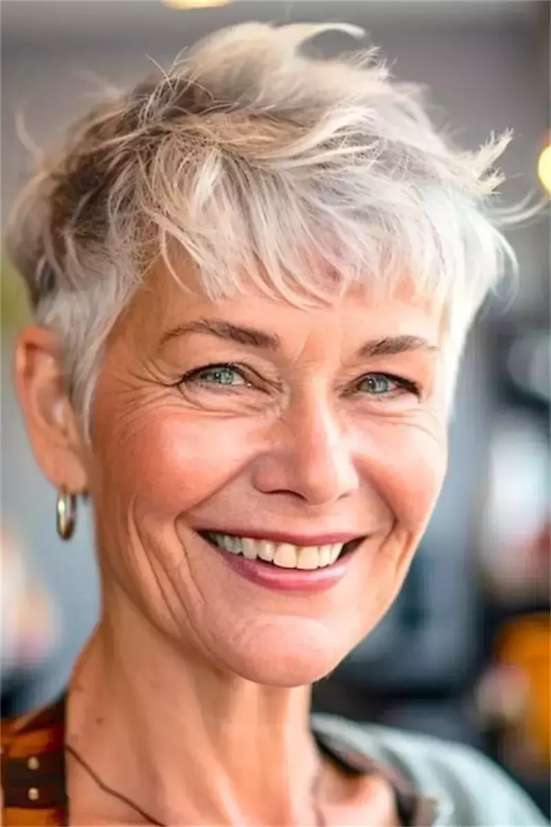 Best Short Haircuts for Women Over 60