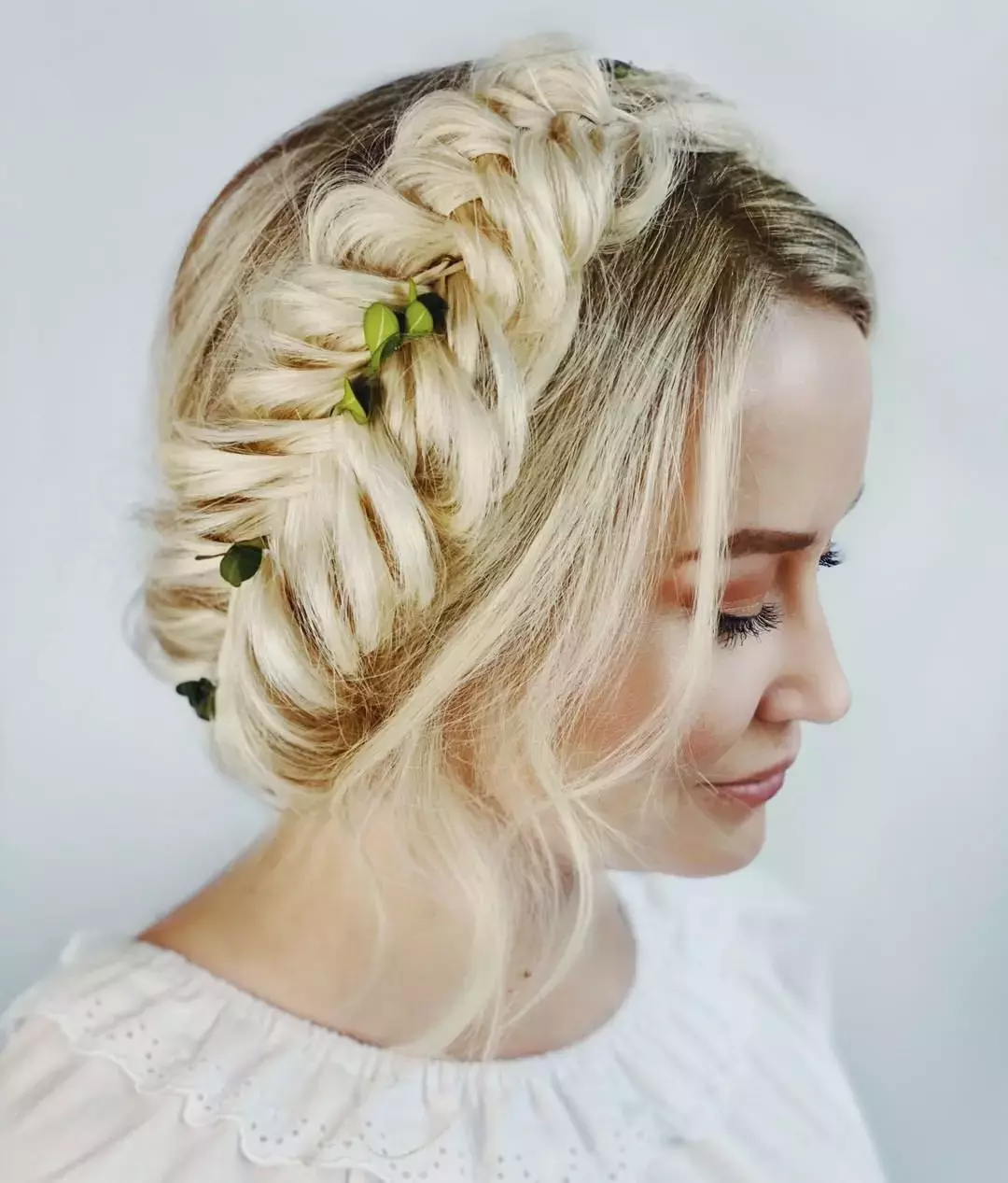 Fishtail Braid Crown